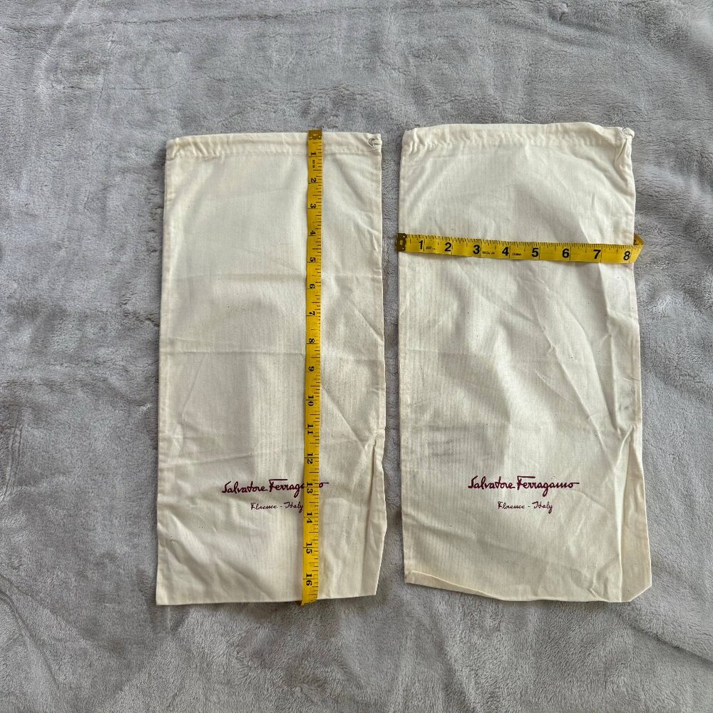Salvatore Ferragamo Logo Dust Bags (Set of 2)